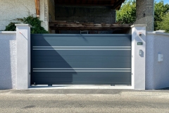 portail-noir-2100-coulissant-plein-romagnieu