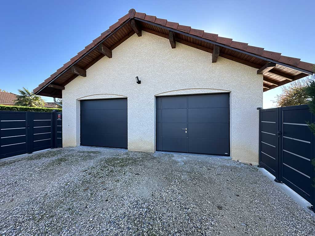 porte de garage sectionnelle chambery